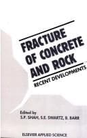 Tapa de Fracture of Concrete and Rock