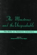 Tapa de The monstrous and the unspeakable