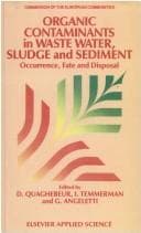 Tapa de Organic contaminants in waste water, sludge, and sediment