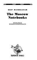 Tapa de The Moscow notebooks