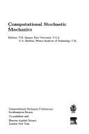 Tapa de Computational Stochastic Mechanics