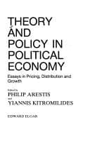 Tapa de Theory and Policy in Political Economy