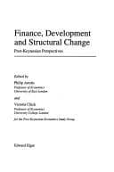 Tapa de Finance, Development and Structural Change