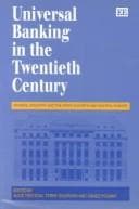 Tapa de Universal banking in twentieth century Europe