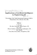 Tapa de Applications of artificial intelligence in engineering IX