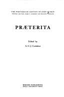 Tapa de Praeterita