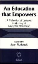 Tapa de An Education That Empowers