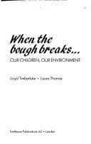 Tapa de When the bough breaks