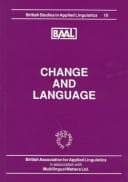 Tapa de Change and Language