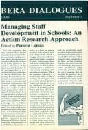 Tapa de Managing Staff Development in Schools