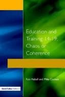 Tapa de Education and Training 141-19