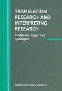 Tapa de Translation research and interpreting research