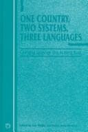Tapa de One country, two systems, three languages