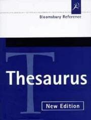 Tapa de The Bloomsbury Thesaurus (Bloomsbury Reference)