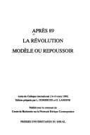 Tapa de Après 89