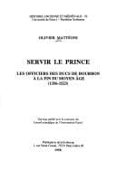 Tapa de Servir le prince