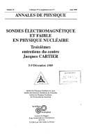 Tapa de Sondes électromagnétique et faible en physique nucléaire