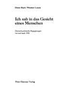 Tapa de Ich sah das Gesicht eines Menschen