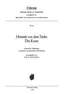 Tapa de Heinrich von dem Turlin, Diu Krone