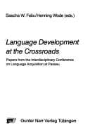 Tapa de Language development at the crossroads