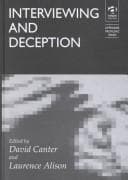 Tapa de Interviewing and deception