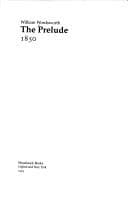 Tapa de The Prelude 1850 (Revolution and Romanticism, 1789-1834)