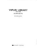 Tapa de Viipuri Library by Alvar Aalto (Historical Monograph)