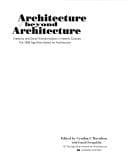 Tapa de Architecture beyond architecture