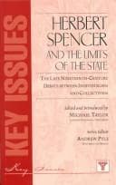 Tapa de Herbert Spencer and the Limits of the State