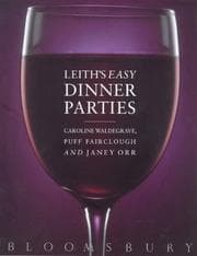 Tapa de Leith's easy dinner parties