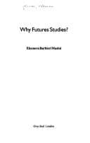 Tapa de Why Futures Studies ?