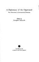 Tapa de A Diplomacy of the Oppressed