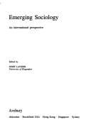 Tapa de Emerging Sociology