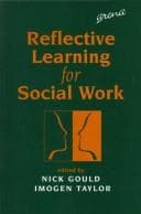 Tapa de Reflective learning for social work