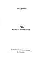 Tapa de 1889
