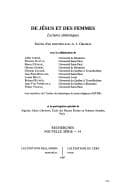 Tapa de De Jesus et des femmes: Lectures semiotiques