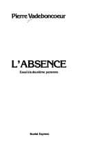 Tapa de L' absence