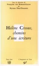 Tapa de Hélène Cixous, chemins d'une ećriture