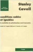 Tapa de Conditions nobles et ignobles