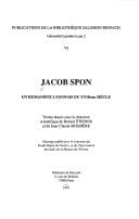 Tapa de Jacob Spon
