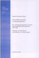 Tapa de Vom Studium generale zur Hochschulreform