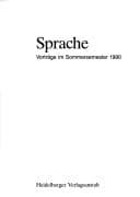 Tapa de Sprache