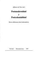 Tapa de Postmodernidad y postcolonialidad