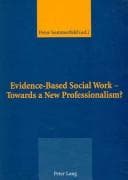 Tapa de Evidence-Based Social Work - Towards a New Professionalism?