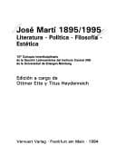 Tapa de José Martí, 1895--1995