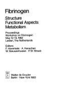 Tapa de Fibrinogen Structure Functional Aspects Metabolism