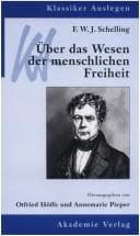 Tapa de F.W.J. Schelling--Über das Wesen der menschlichen Freiheit