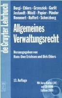 Tapa de Allgemeines Verwaltungsrecht