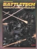 Tapa de Classic Battletech Miniatures Rules
