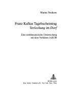 Tapa de Franz Kafkas Tagebucheintrag "Verlockung im Dorf"